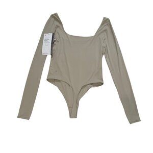 Lululemon Nulu Square Neck Bodysuit | Seamless Thong | New With Tags Size S